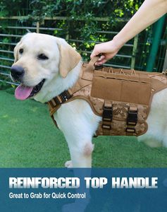 เสื้อกั๊กสุนัขกันน้ำสำหรับสัตว์เลี้ยงกลางแจ้งอุปกรณ์จัดการอย่างยั่งยืน - Product Image 4