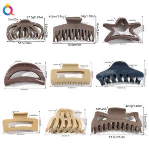 Pinza de Pelo de Plástico con Forma de Tiburón, Segura, No Irritante, Estilo Femenino de Alta Gama, para el Día de San Valentín, Tamaño Grande, Accesorio para el Cabello - Product Image 1