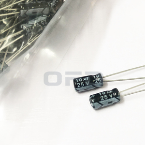 <span class=keywords><strong>Condensateur</strong></span> électrolytique en aluminium 10µF 25V 4x7mm 20% à travers trou, composant <span class=keywords><strong>électronique</strong></span> en gros, <span class=keywords><strong>condensateur</strong></span> électrolytique 10µF - Product Image 3