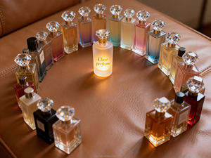 Eau de Parfum Florale Fruité Boisé Écologique de Haute Qualité à la Crème de Fraise, Format Échantillon, Luxe Moderne, Longue Durée, pour <span class=keywords><strong>Femme</strong></span> - Product Image 4