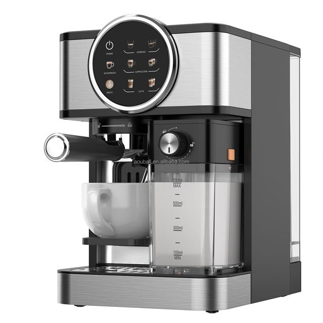 Automatic Home Coffee Machine Hot Sale 1600W Smart Milk Frothing Machine