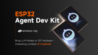 Kit de développement IA 3,5 pouces ESP32 Agent Dev Kit avec module Wi-Fi BLE ESP32 S3, écran tactile LCD ESP32, modèles IA LLM