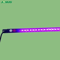 Barre lumineuse LED tricolore rouge, blanc, bleu, DC12V, 3 en 1, interrupteur intégré, intensité réglable, profil en aluminium, étanche IP67, pour auvent 4x4, 90CM