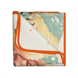 ผ้าขนหนูขนแกะปะการังสำหรับใช้ในชายหาด55 "X27" ทำตามสั่ง - Product Image 5