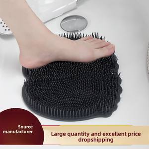 Anti-Slip Home Use <b>Bath</b> <b>Mat</b> Bathroom <b>Back</b> Rubbing and Feet Massaging Foot Washing Brush for Removing Dead Skin - Product Image 5