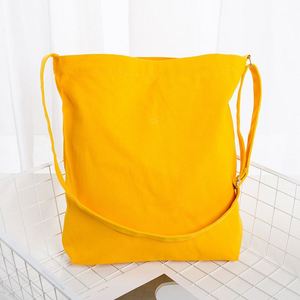 Wholesale <strong>Cheap</strong> Cotton Canvas Shoulder <strong>Bag</strong> Messenger <strong>Bag</strong> With Inside Pockets - Product Image 4