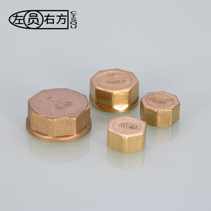 Tapón de Rosca de Cobre de 1 Pulgada, Opciones de 4-6 Puntas, Tapón para Tubería de Agua y Accesorios con Roscas Internas y Externas - Product Image 4