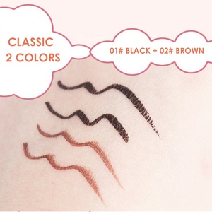 Punta ultrafina, resistente al agua, marrón, <span class=keywords><strong>delineador</strong></span> de ojos, cabezal de cepillo, Lápiz <span class=keywords><strong>Delineador</strong></span> de ojos líquido de larga duración sin manchas - Product Image 4