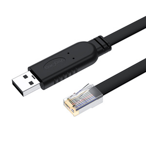 USB to Console Debugging Line Router Switch 6-foot for Laptop <strong>Computer</strong> Configuration USB to RJ45 Serial Line RJ45 Connector - Product Image 6