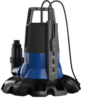 Cofiyard 1/2 HP pompe de couverture de piscine automatique haute pression 3148 GPH pompe de puisard submersible câble de 25 pieds piscine étang de jardin