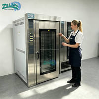 Four à convection électrique de luxe à 12 plateaux, machine à cuire le pain avec circulation uniforme de la chaleur pour boulangerie et usine alimentaire