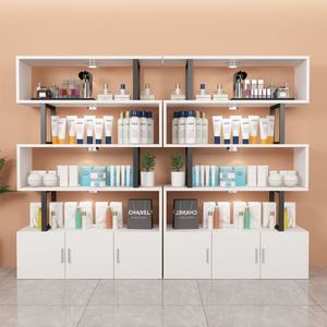 LE Cosmetics Display <b>Cabinet</b> Beauty Nail Hair Salon Living Room Supermarket Multi-layer Shelf Display <b>Cabinet</b> - Product Image 3