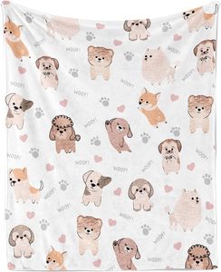 Ấm cúng in ấn động vật ném flannel chăn, quà tặng cho những người yêu động vật - Product Image 3