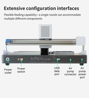 Mesin Pemasang SMT Kamera Visi Ganda LY-Mini S1 Kecepatan Tinggi Nozzle Tunggal Desktop P&P untuk Perakitan PCB LED