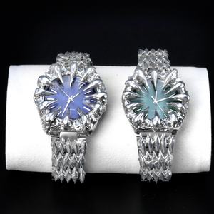 Customized Stainless Steel Watch for Men Sharp Edged Thorny Sculptural Watch Wearable Sculpture Premium Designer Wrist Accessory - Product Image 6