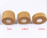 Bande adhésive médicale en coton de l'usine de Changzhou, Leukotape P Corrective Taping, certifiée CE ISO, 3,8 cm/5 cm/7,5 cm x 10 m, rouleau unique