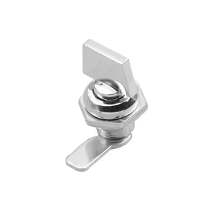 FS2234 MS844/E5 Tubular Mini Metal Wing Knob Cam Latch Quarter Turn Cylinder Cam Lock MS715-12 Zinc alloy Machinery cabinet Lock