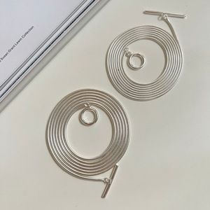 Cadena larga de plata de ley S925 con diseño de hueso de serpiente y cierre OT ajustable para mujer - Product Image 3