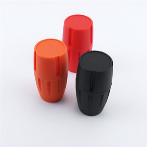 Customize High Quality Plastic <b>Grinder</b> Jar 45*81mm <b>Herb</b> <b>Grinder</b> 3 Parts Design Mini Barrel-shaped Portable Tobacco <b>Grinder</b> Jar - Product Image 1