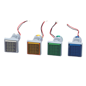 22mm AC 0-100A LED-Traid-Display Multifunktionale Anzeigeleuchte Amperemeter Voltmeter Digitaler Frequenzmesser Elektronische Geräte - Product Image 1