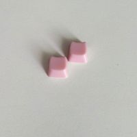 Keycaps Artisanaux Mignons en PBT 1U, Tête de Chat Unique, Blanc Pur, Sans Gravure, Matériau PC Multicolore, Qualité Usine Originale