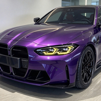 Film PET anti-rayures couleur changeante Twilight Purple de ColourXP Factory Wholesale pour la protection de la vie privée des véhicules, style de carrosserie de luxe.