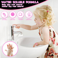Kit de maquillage pour enfants, pour filles de 3 à 12 ans, ensemble de maquillage pour tout-petits, déguisement de princesse, jouets de jeu d'imitation, non toxiques, Noël, anniversaire