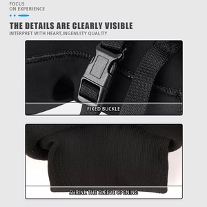 Logo personalizzato inverno caldo Neoprene <span class=keywords><strong>moto</strong></span> guanto mono mono riflettente striscia antivento copertura manubrio per <span class=keywords><strong>moto</strong></span> per la guida - Product Image 4