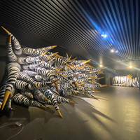 Méduse gonflable géante Multi-tentacule Octopus pour scène artistique-Exposition d'art utile Structure de tentacule gonflable