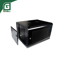 Geteknet GTKT Armoire réseau 19 pouces, petite armoire murale pour centre de données, racks de serveur 9U, armoire de communication réseau