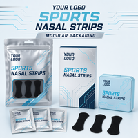 Bandes nasales respirantes pour le fitness, patch nasal, soulagement instantané de la congestion, meilleur flux d'air, sport, OEM personnalisé