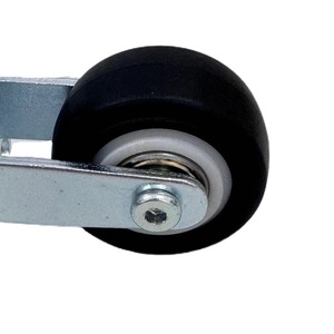 Roulettes pivotantes robustes de 2 pouces, roues en caoutchouc, roulettes à plateau en PP, lot de 4 avec support de personnalisation OEM - Product Image 6
