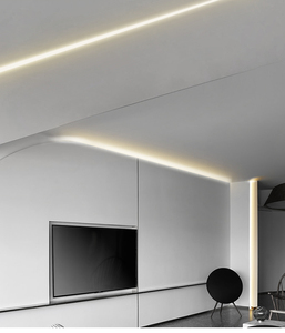 1818热卖发光二极管线性光三角形发光二极管铝型材，用于角落照明，带超质量扩散盖 - Product Image 6