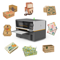 Machine d'impression numérique de boîtes à pizza Kelier Imprimante de cartons à passage unique pour boîtes en carton ondulé