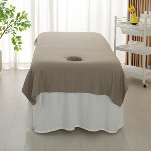 Nouvelle collection 2026 Ensemble <span class=keywords><strong>de</strong></span> draps <span class=keywords><strong>de</strong></span> table en coton mélangé blanc - Product Image 6
