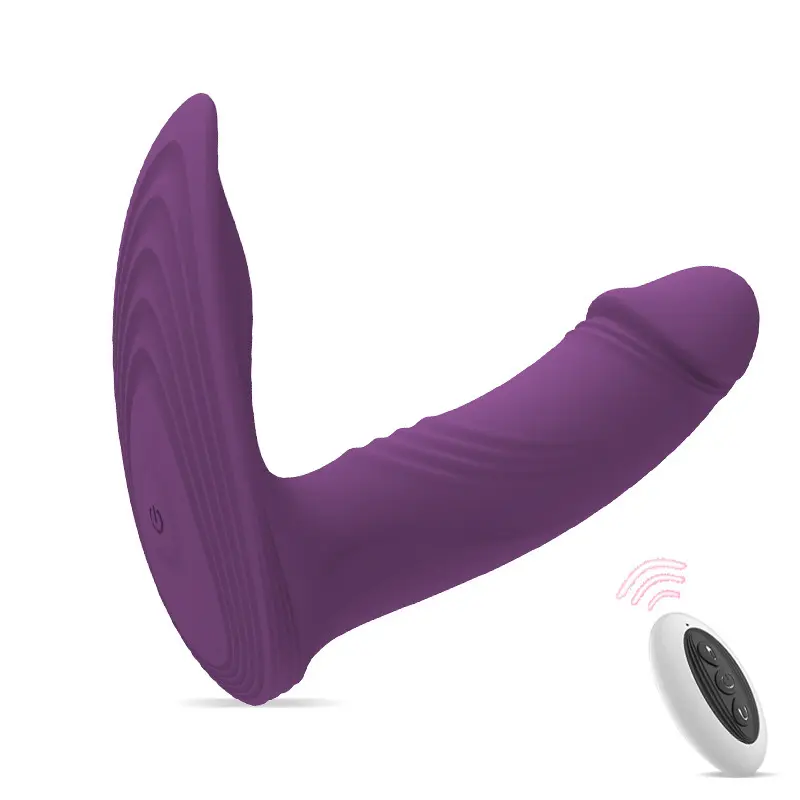 Yeni giyilebilir yapay penis vibratörler yetişkin seks oyuncakları kadınlar veya erkekler için, App uzaktan kumanda külot Clit Mini vibratör ile hızlı Wiggli