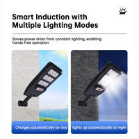 Lampadaire solaire Wistino 100W/200W/300W/500W avec caméra CCTV intégrée, doté d'une large plage de températures de fonctionnement pour la sécurité