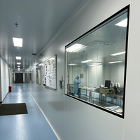 Système de salle blanche modulaire Aircolourful sans poussière, à installation rapide, Classe 10000