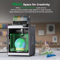 Untuk Printer 3D K2 Plus Combo Multicolor Dual Camera Kecepatan 600mm/s Linux Labs Industri Perhiasan Mesin Generasi Berikutnya Kompatibel