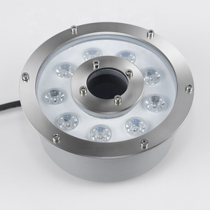 IP68 không thấm nước dưới nước đèn 12V 24V <span class=keywords><strong>RGBW</strong></span> thay đổi màu sắc dẫn chìm đài phun nước vòng vòi phun đèn - Product Image 1