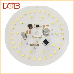 30w Dob Led Chip Aesthetic Circular Board T Bulb Flicker-Free Lamp Bulb New Coming White Durable Dob Pcb Circular Board