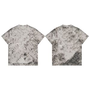 เสื้อยืดพิมพ์ลายแบรนด์ข้ามพรมแดน น้ำหนัก 280 กรัม ทรงโอเวอร์ไซส์ แขนสั้น ระบายอากาศได้ดี สไตล์ฮิปฮอป - Product Image 1