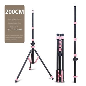 Trépied de photographie portable en alliage d'aluminium pliable de style professionnel avec support lumineux - Product Image 6