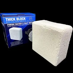 Aquarium Filter Media Bio Ceramic Brick Block Bio-Filter Media for Marine and Freshwater Biological Material Remover