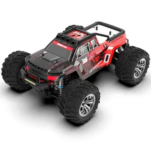 UD1201 ruota grande 2.4G 4WD ESP faro in acciaio metallo 3S impermeabile fuoristrada radiocomando Desert Car 1 12 4 x4 RC modello di camion fango