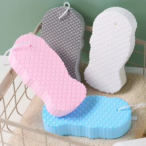 Soft Bath Sponge <b>Body</b> <b>Scrub</b> Bast Wisp Brush <b>Body</b> Washcloth Skin Scrubber Relax Exfoliating Skincare Shower Accessories - Product Image 1