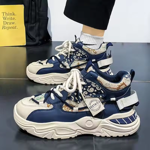 Nuevos Zapatos Deportivos Casuales para Hombre, con Cordones, Suela Gruesa Antideslizante, Malla Transpirable, Zapatos Deportivos Casuales para Hombre, Zapatillas de Moda de Caña Alta - Product Image 5