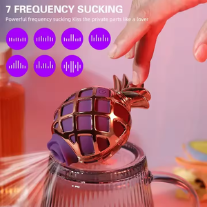 <span class=keywords><strong>Ananas</strong></span> sucer vibrateur femmes masseur de sein langue ventouse clitoridien g-spot stimulateur adulte femme Couple jouets sexuels - Product Image 3