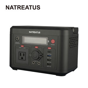 Générateur solaire portable NAREATUS, batterie de secours rechargeable Lifepo4, 600w, station <span class=keywords><strong>d</strong></span>'alimentation portable, utilisation en jardin - Product Image 1