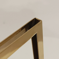 Soporte de señal de código QR de Metal para mostrador personalizado, soporte de pantalla de código QR para pago de redes sociales